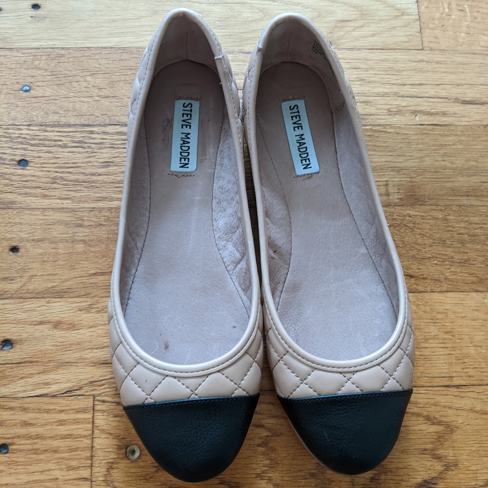 Steve Madden Two Toned Ballet Flats